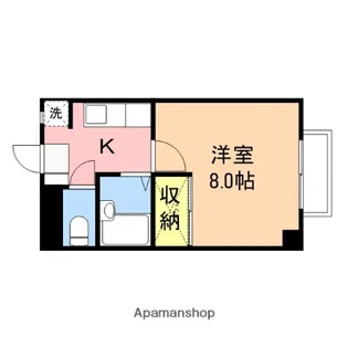 マンションオーベルジュ平田【3階】の間取り