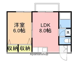 ドルチェ・ヴィータ【205号室】の間取り