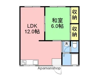 マスエーニューハイツ【1階】の間取り
