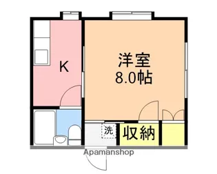 マルニンハイツⅡ【2階】の間取り