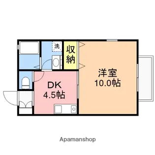 グリーンパーク【1階】の間取り