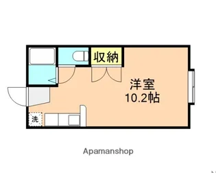 ロジュマ・アラモード【1階】の間取り