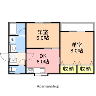 パークサイド小針【2階】の間取り