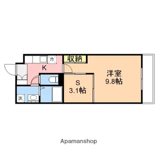 PROGRESSIVEⅠ【203号室】の間取り