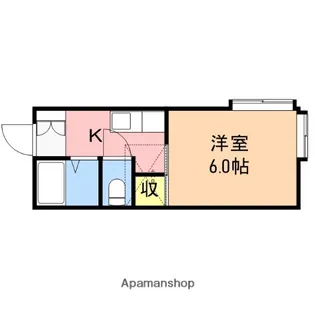 SAJA青山【2階】の間取り