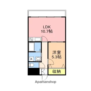 ピュアみやび1番館【3階】の間取り