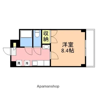 ガーデンヒルズ【4階】の間取り