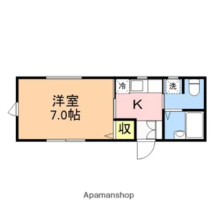 アルビ関屋本村【1階】の間取り