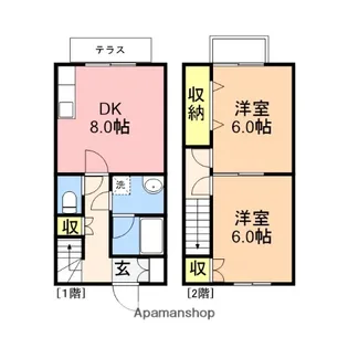 JOYPLACE寺尾西【1階】の間取り