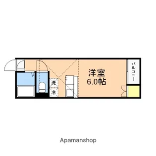 サンローゼみずき野【208号室】の間取り