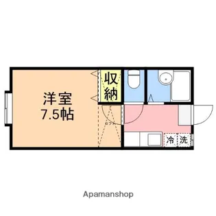 プレジオ新潟坂井【1階】の間取り