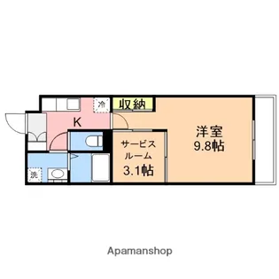 PROGRESSIVEⅡ【2階】の間取り