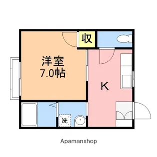 カトレア【1階】の間取り
