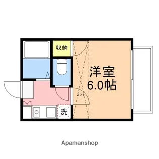 グレイス有明【202号室】の間取り