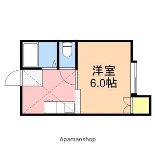 メゾン・ド・ジュアン【201号室】の間取り