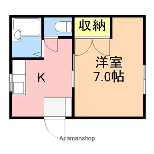 本町グリーンハイツ【2階】の間取り