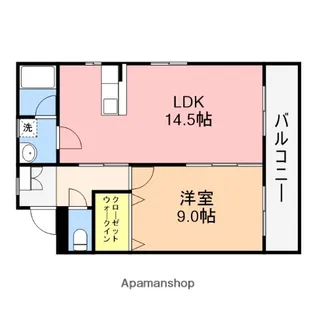 ラフレシール【1階】の間取り