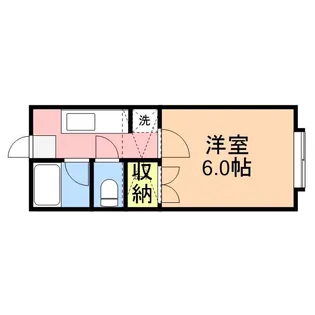 メゾンタッセル【2階】の間取り