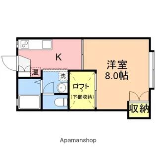 アコーダンス松田A【1階】の間取り