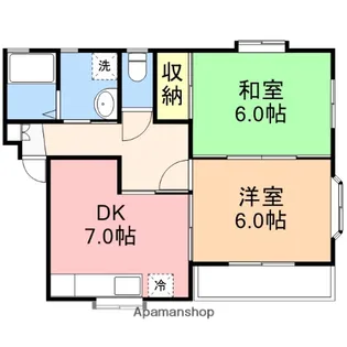 T・Mアベニュー【A-3号室】の間取り