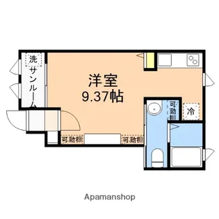 COMMON関屋大川前 A棟【1階】の間取り