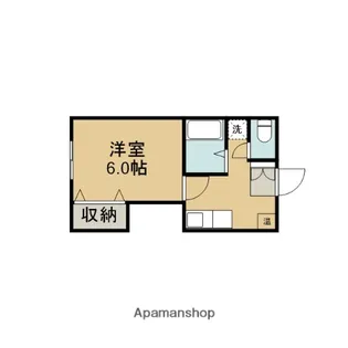 ベレーザ青山【A106号室】の間取り