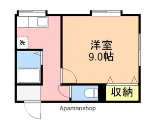パルテール【1階】の間取り