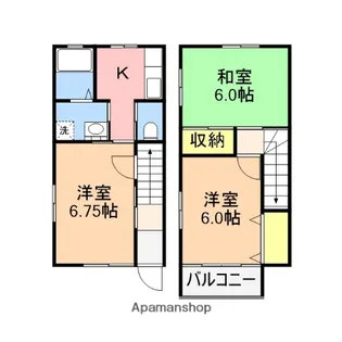 サンレジデンスD【101号室】の間取り
