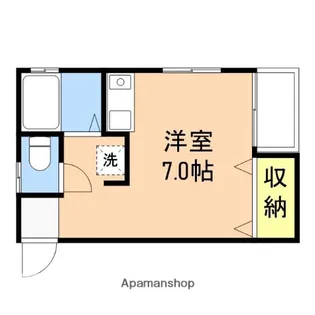 レジデンス青雲【101号室】の間取り