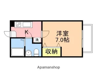 コート・サバビエ D棟【202号室】の間取り