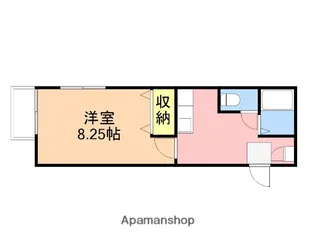 ヴィラエスペランサ【202号室】の間取り