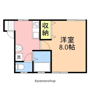 ハイツ田中【2階】の間取り