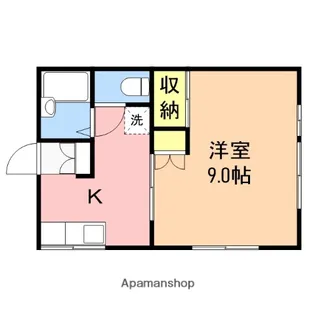 コーポ潮【2階】の間取り