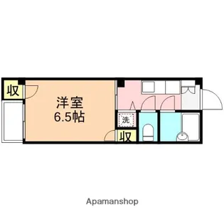 鉄建ビル【302号室】の間取り