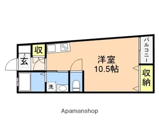 ガーデンヒルズ寺尾台A【103号室】の間取り