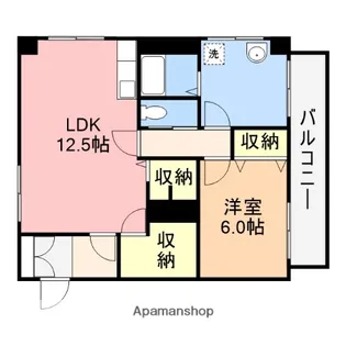 鎌田ビル【3-B号室】の間取り