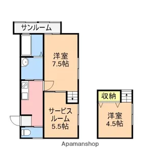 リリィガーデン【202号室】の間取り