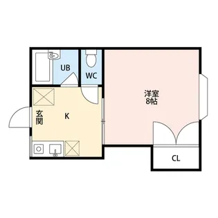 コーポ エスポワール【2階】の間取り