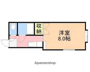 セシオール青山【103号室】の間取り