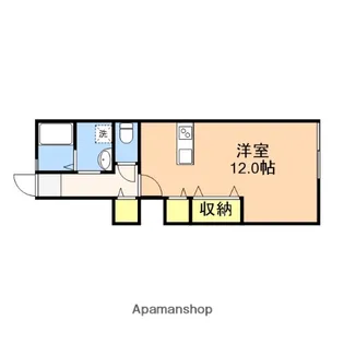 ベルフィオーレ【102号室】の間取り