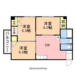 関分ビル【3階】の間取り