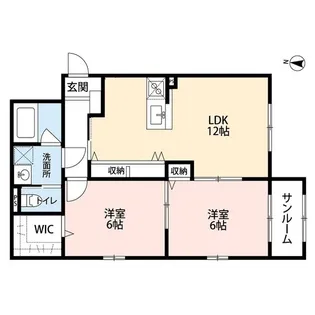 シャンドラ【2階】の間取り