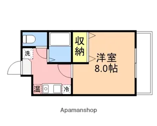 ニューステーションヒルズ【305号室】の間取り