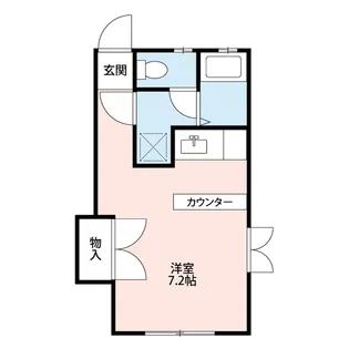 クレセントラネージュ【1階】の間取り