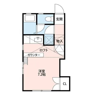クレセントラネージュ【2階】の間取り