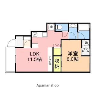 GRANDIR(グランディール)【1階】の間取り