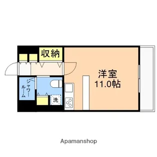 マンション西堀カメリア【803号室】の間取り