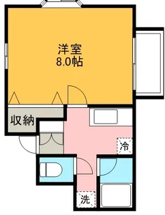 BLACKCOFFEE【2階】の間取り