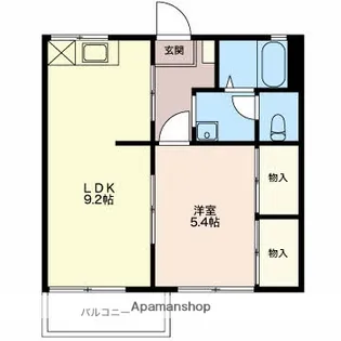 サンハイム【2階】の間取り