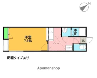 すばる・K3【101号室】の間取り